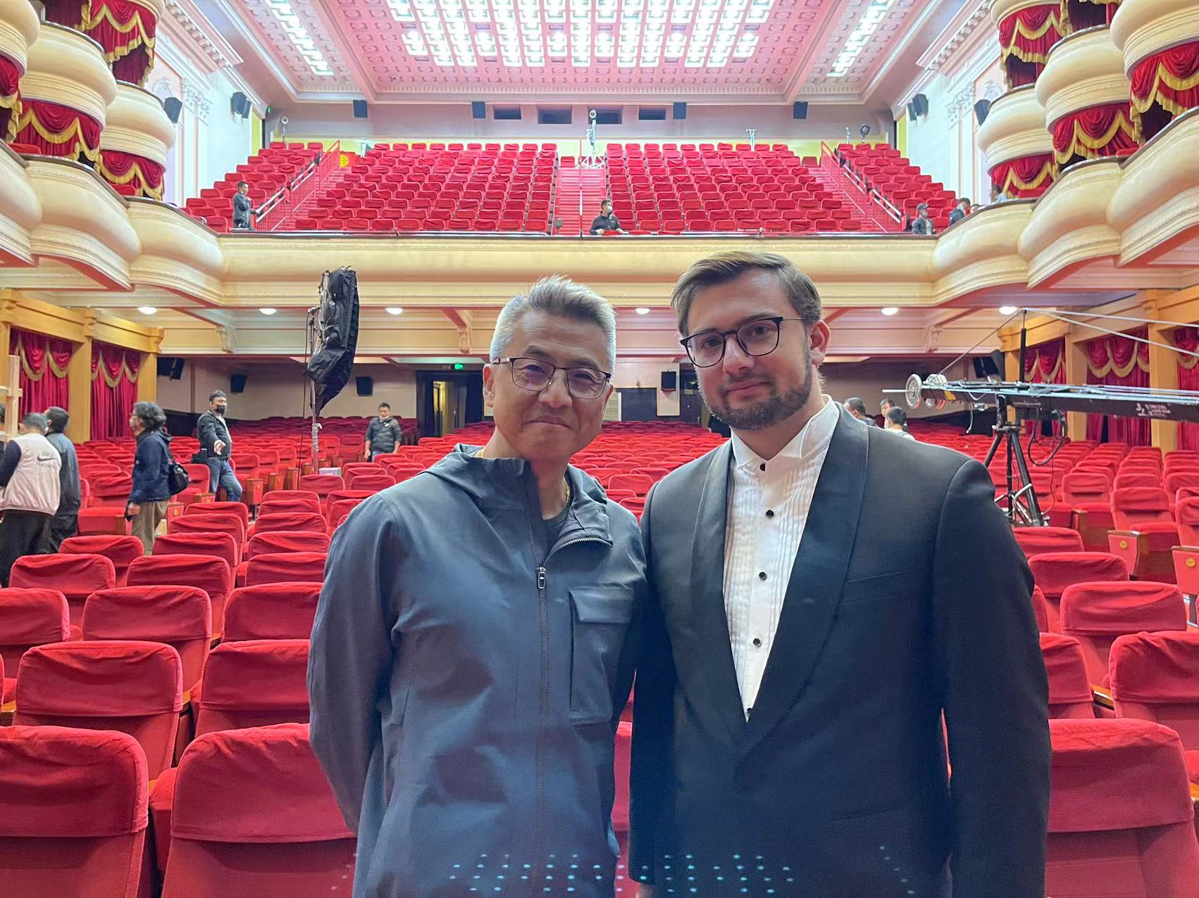 Moscow Mission Producer Beaver Kwei and Oleg Sheremeta